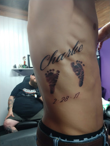 Explore finger hand tattoo ideas, creative tattoo ideas in Bainbridge, available at Olde Town Ink