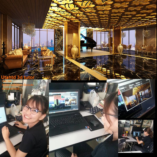 utahtd สอน 3d เพื่องานออกแบบตกแต่งภายใน และสถาปัตย์