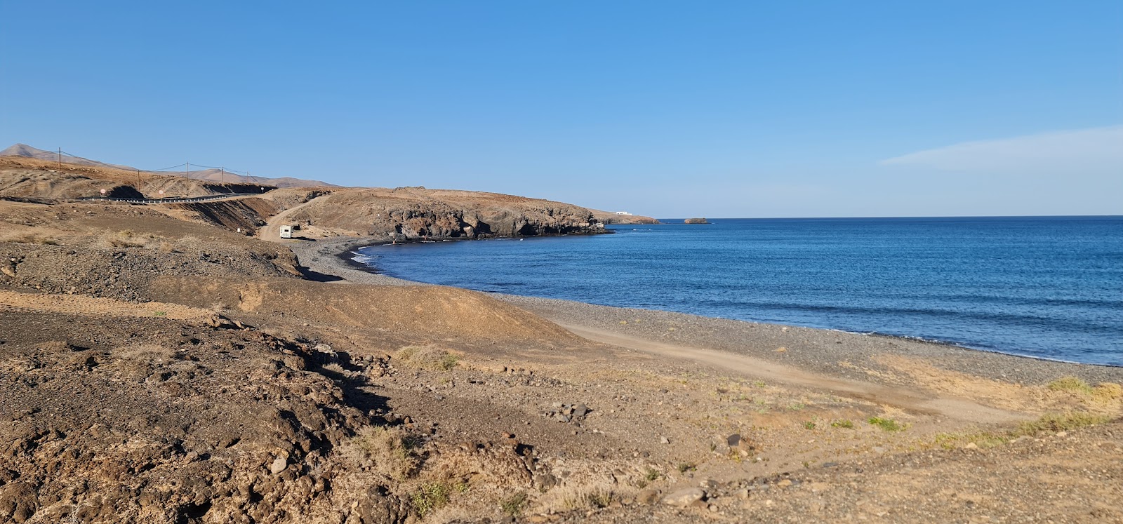 Foto von Playa Laja del Corral mit felsiges gelände Oberfläche