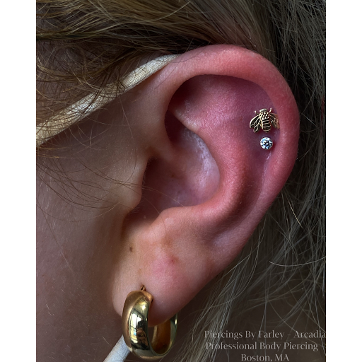 Explore cute witch tattoo ideas, creative tattoo ideas in Boston, available at Arcadia Body Piercing