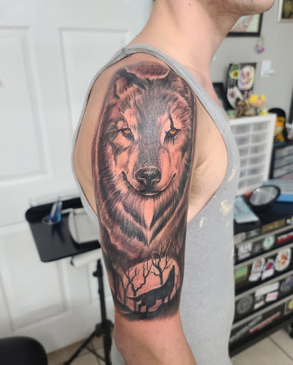 Tattoo Shop «Agape Ink Tattoo & Piercings», reviews and photos, 669 Atlanta Highway Southeast A, Winder, GA 30680, USA