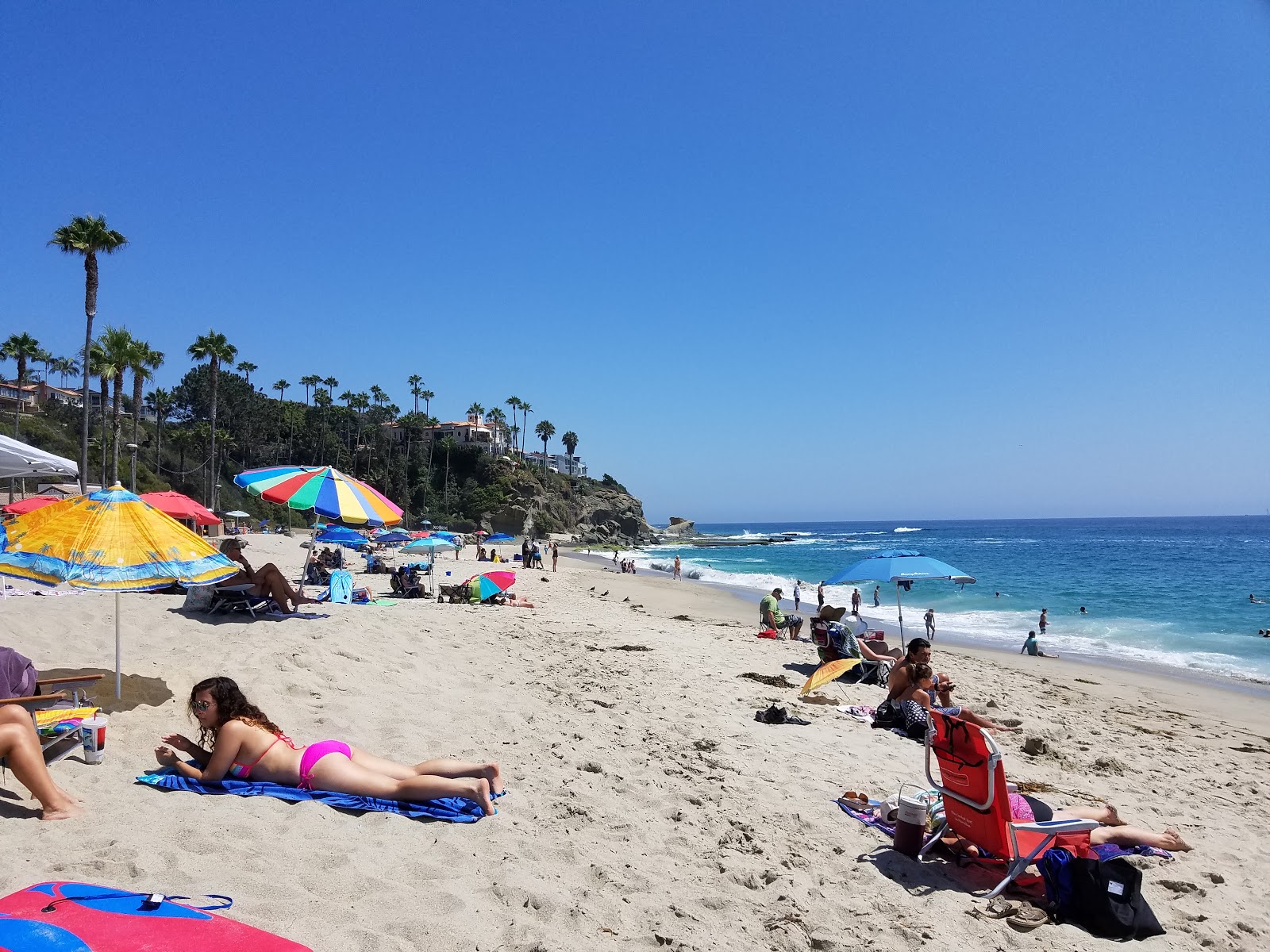 Foto van Aliso beach met recht en lang