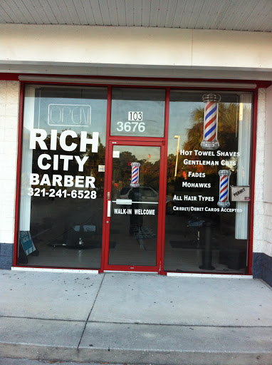Barber Shop «Rich City Barber Shop», reviews and photos, 3676 N Wickham Rd, Melbourne, FL 32935, USA
