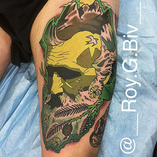 Explore mens cross tattoo ideas, creative tattoo ideas in Ferndale, available at futurelazertiger