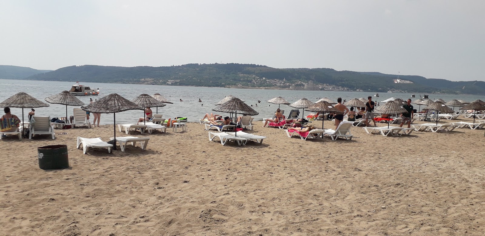 Photo of DSI beach with partly clean level of cleanliness