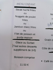 Auberge la Selette à Bize-Minervois menu
