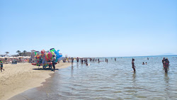 Foto von Spiaggia di Mondragone mit blaues wasser Oberfläche
