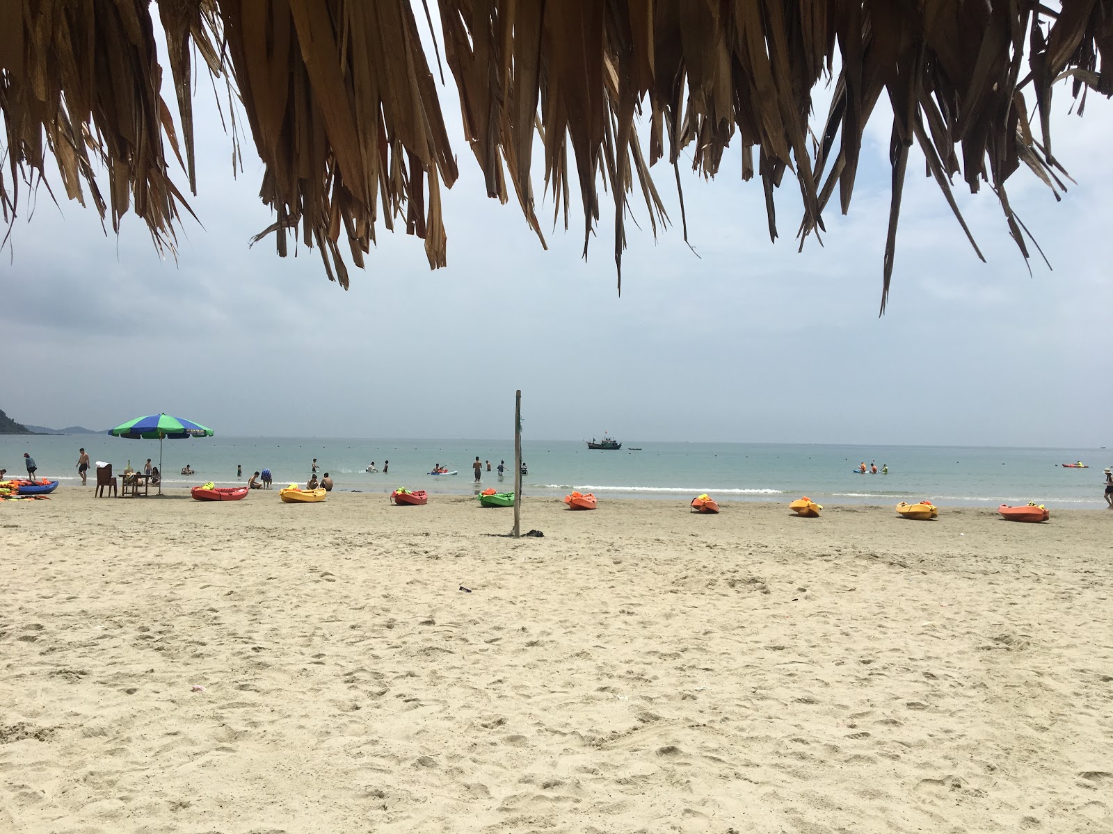 Φωτογραφία του Van Chay Beach με επίπεδο καθαριότητας πολύ καθαρό