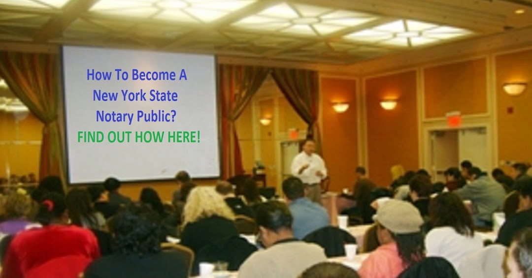 NY Notary Public Licensing Classes