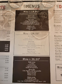 Menu du La Cale à Le Croisic