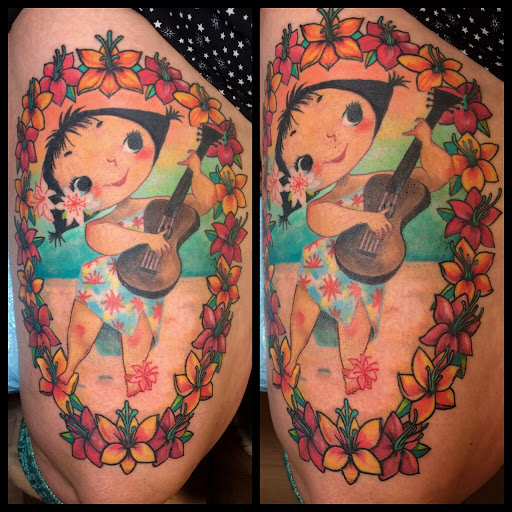 Explore tattoo ideas sons name, creative tattoo ideas in Warren, available at 1001 Troubles Tattoo