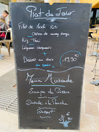 Menu / carte de Muscade à Sanary-sur-Mer