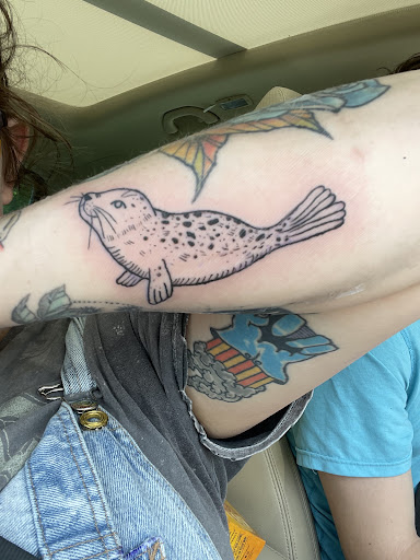 Explore stomach tattoo ideas men, creative tattoo ideas in Intervale, available at Night in the Forest Tattoo