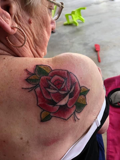 Explore barney tattoo ideas, creative tattoo ideas in Bullhead City, available at Smoke and Dagger Tattoo