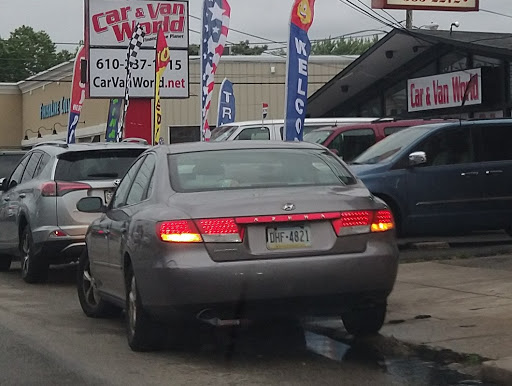 Car Dealer «Car & Van World», reviews and photos, 577 Chester Pike, Prospect Park, PA 19076, USA