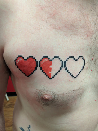 Explore dark cover up tattoo ideas male, creative tattoo ideas in Akron, available at Knuckle Up Ink Tattoos