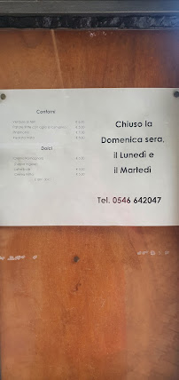 Ristorante Trattoria Manueli à Santa Lucia menu