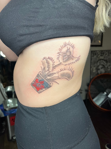 Explore lace tattoo ideas, creative tattoo ideas in Vancouver, available at Sacred Yeti Tattoos