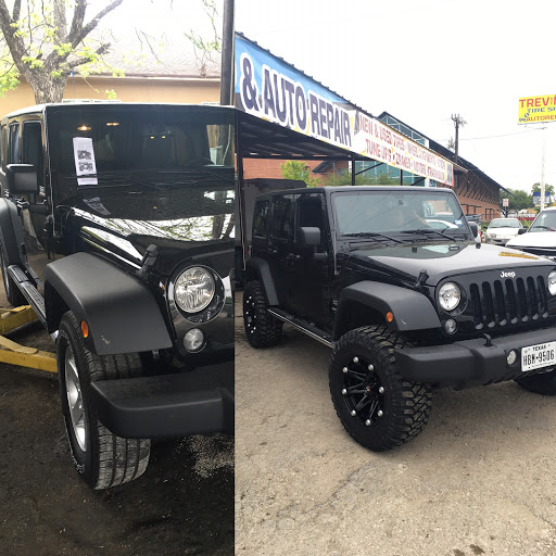 Tire Shop «Trevino Tire Shop», reviews and photos, 710 N Zarzamora, San Antonio, TX 78207, USA