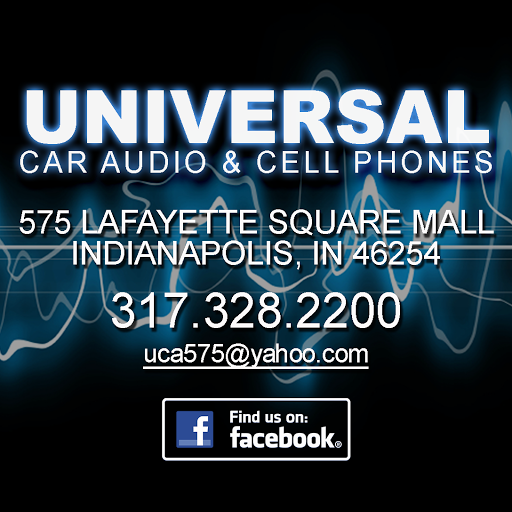Car Stereo Store «Universal Car Audio and Cell Phones», reviews and photos, 3919 Lafayette Rd #575, Indianapolis, IN 46254, USA