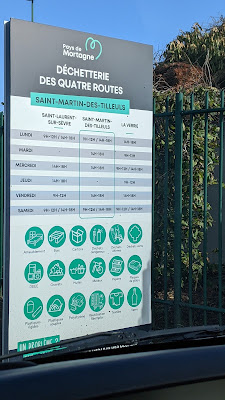 Déchetterie des Quatre Routes - Saint Martin des Tilleuls à Saint-Martin-des-Tilleuls