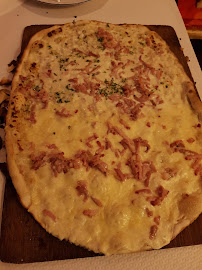 Tarte flambée du Restaurant français Im Buerehoft Chez Josiane & Jean-Luc à Rottelsheim - n°11