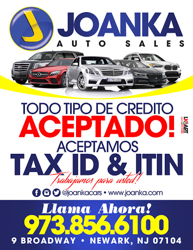 Used Car Dealer «Joanka Auto Sales», reviews and photos, 9 Broadway, Newark, NJ 07104, USA
