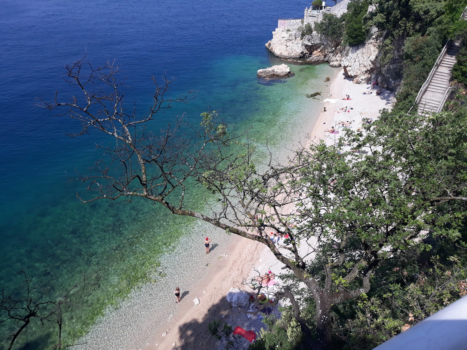 Photo de Sablicevo beach avec un niveau de propreté de très propre