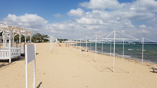 Zaozernoe beach