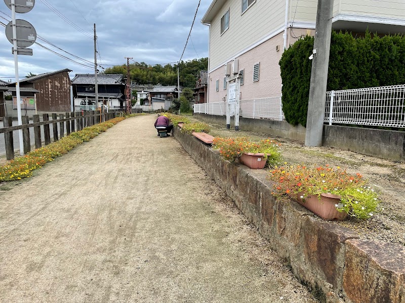 阿津駅跡（下津井電鉄）