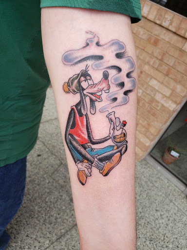 Explore morel mushroom tattoo ideas, creative tattoo ideas in Springfield, available at Good Heart Tattoos