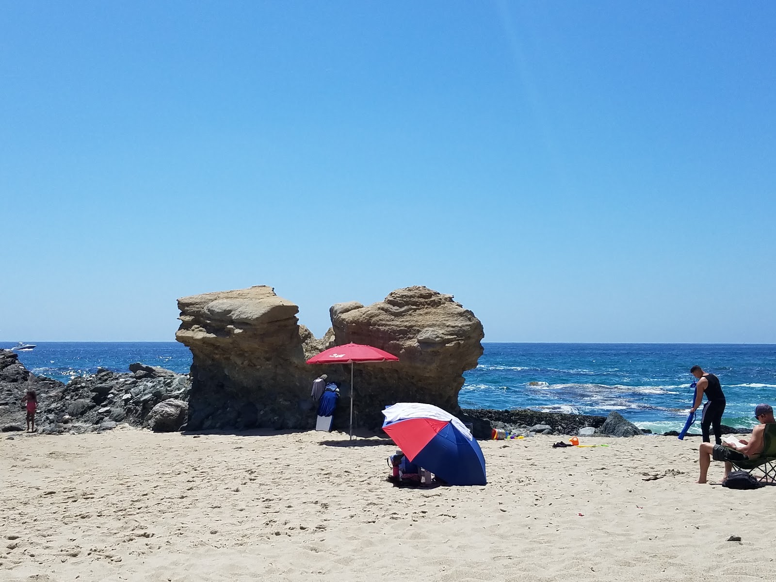 Foto von Table Rock beach und die siedlung