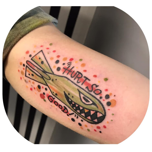 Explore grieving tattoo ideas, creative tattoo ideas in Barberton, available at Magic City Tattoo Company