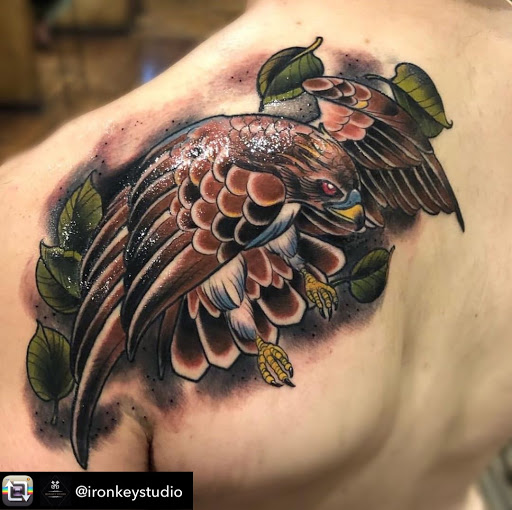 Explore hand henna tattoo ideas, creative tattoo ideas in Peoria, available at Iron Key Tattoo Studio Inc.