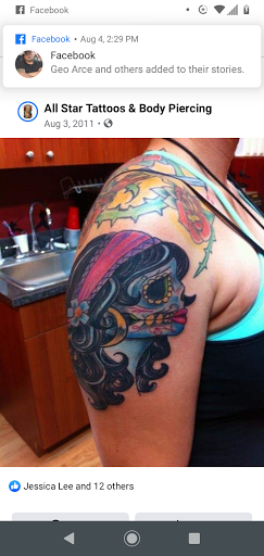 Explore to the moon and back tattoo ideas, creative tattoo ideas in Hialeah, available at Allstar Tattoo & Body piercing