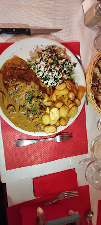 Sauce aux champignons du Restaurant français Le Bistrot de l'Aberge à Labergement-Sainte-Marie - n°6