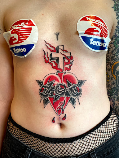 Tattoo Shop «NoodlesTattoo Co. & Studio», reviews and photos, 28W289 Warrenville Rd, Warrenville, IL 60555, USA