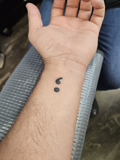 Explore sleep token tattoo ideas, creative tattoo ideas in Knoxville, available at Mythical Markings Tattoo Studio