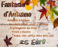 Antica Trattoria delle Grotte à Pastena menu