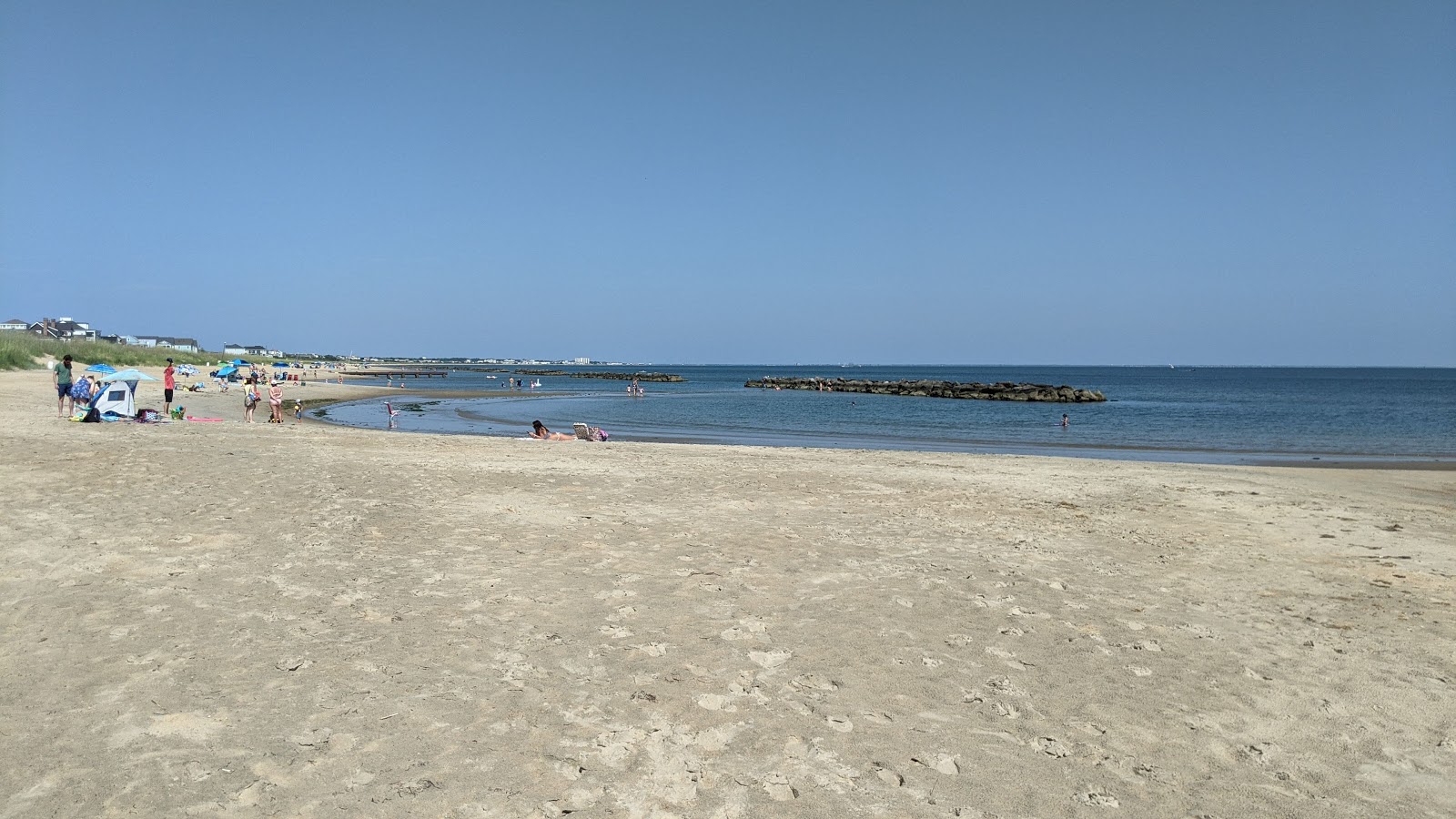 Foto av Ocean View beach II med lång rak strand