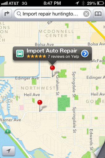 Auto Repair Shop «Import Auto Repair - Auto Mechanic Shop», reviews and photos, 5416 System Dr, Huntington Beach, CA 92649, USA