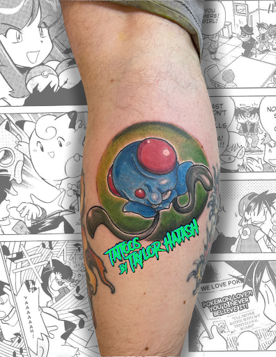 Explore colon cancer tattoo ideas, creative tattoo ideas in Palm Harbor, available at Angry Owl Tattoo and Piercing