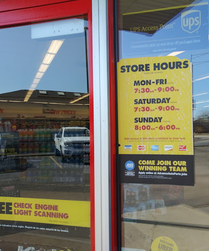 Auto Parts Store «Advance Auto Parts», reviews and photos, 1501 Irving Park Rd, Hanover Park, IL 60133, USA