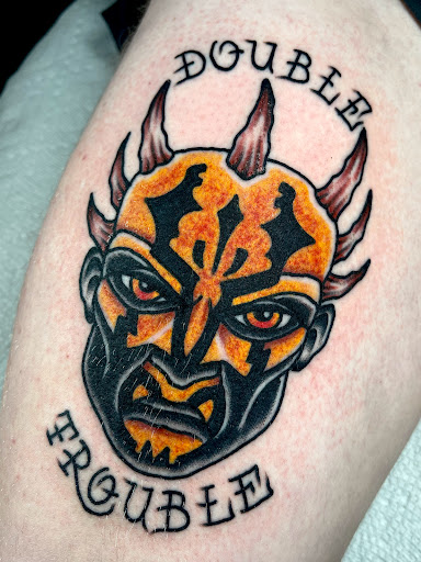 Explore rip grandma tattoo ideas, creative tattoo ideas in Johnson City, available at Gold Cross Tattoo Co.