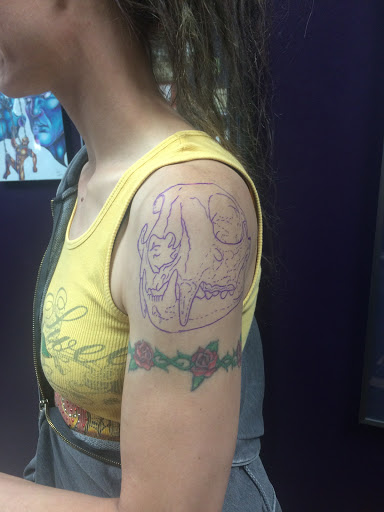 Explore coal miner tattoo ideas, creative tattoo ideas in Baldwin, available at Salvation Tattoo