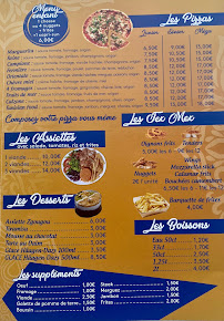 Carte du Restaurant Tunisian Food à Bourges