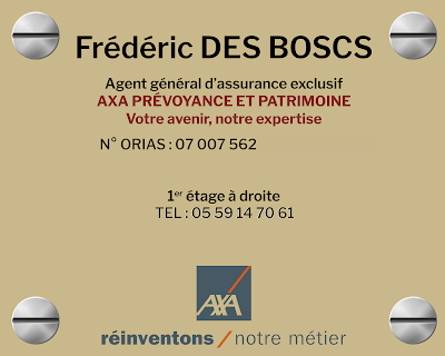 AXA Prévoyance & Patrimoine Frederic Des Boscs à Pau