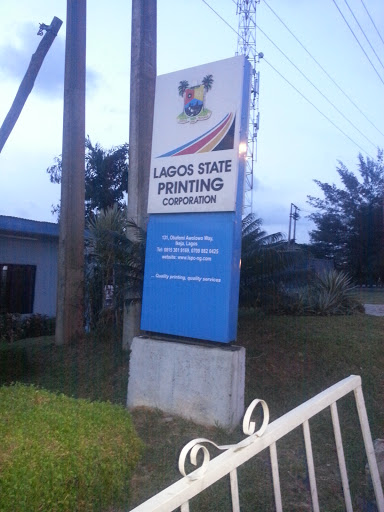 Lagos State Printing Corporation, 127 Obafemi Awolowo Way, Oba Akran, Ikeja, Nigeria, Commercial Printer, state Lagos