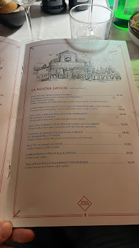Ristorante Hostaria Il Desco à Florence menu
