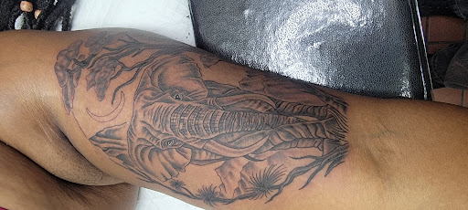 Explore tattoo ideas for guys on chest, creative tattoo ideas in Bronx, available at Tattoo Seen